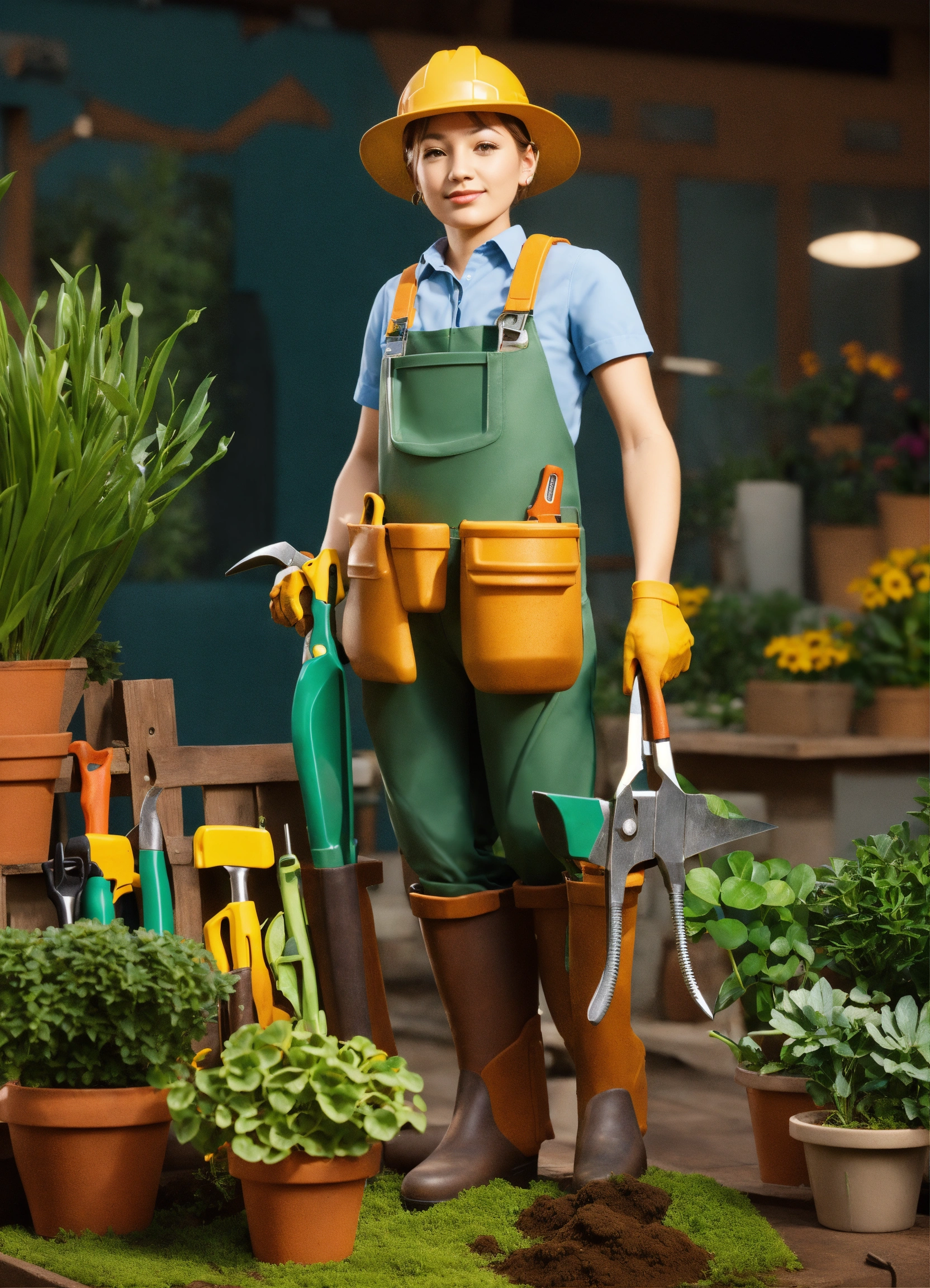 Gardening Apron Womens