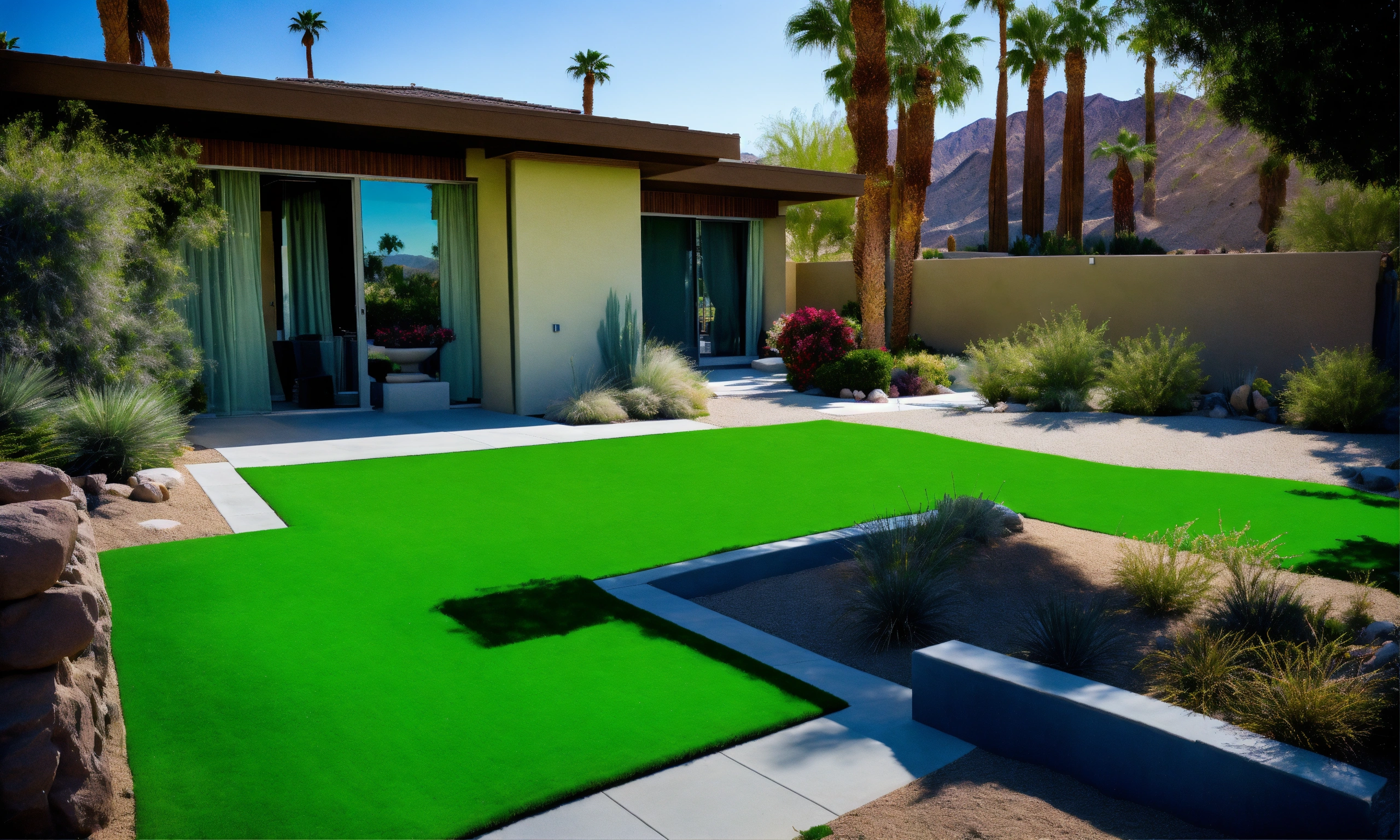 Landscape Ideas with Artificial Grass