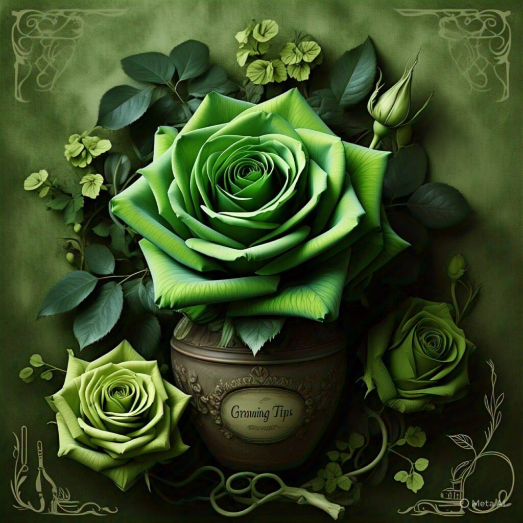 Green Roses