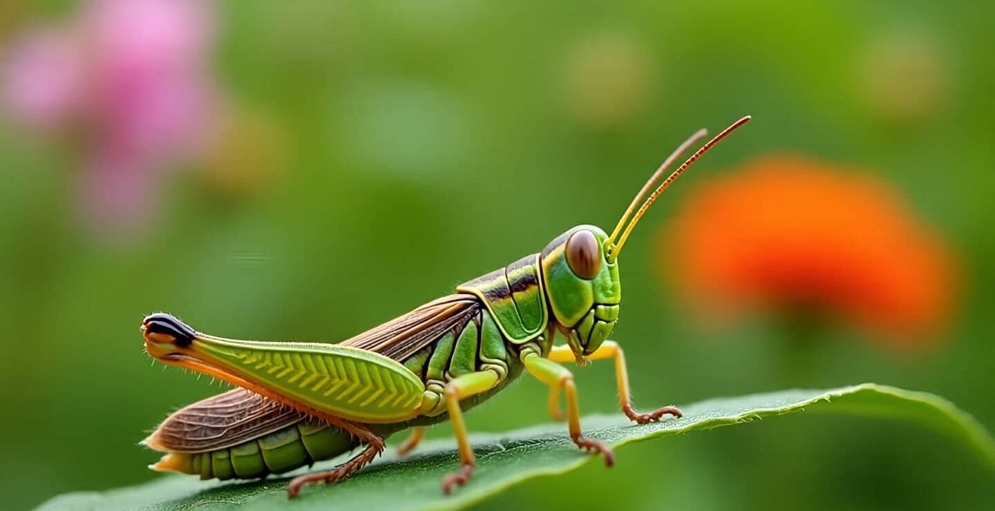 are grasshoppers harmful
