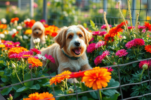 How to Keep Dogs Out of Flower Beds