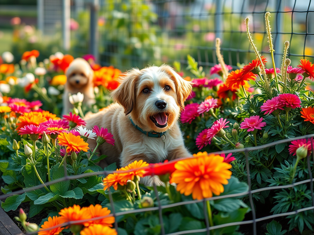 How to Keep Dogs Out of Flower Beds