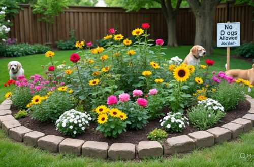 How to Keep Dogs Out of Flower Beds and Gardens