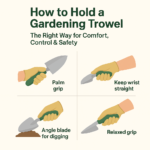 How to Hold a Gardening Trowel