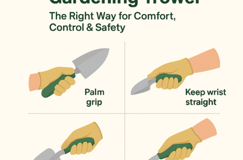 How to Hold a Gardening Trowel