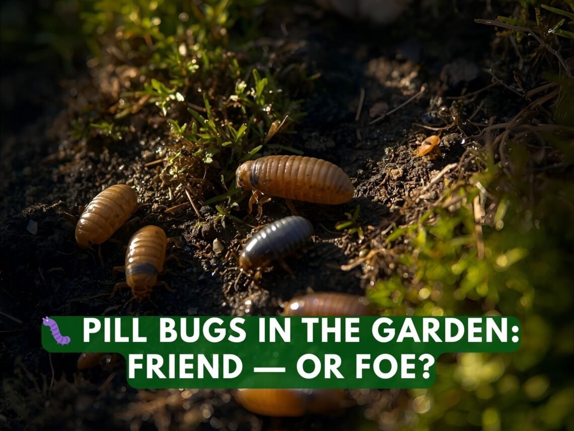 🐛 Pill Bugs in the Garden: Friend — or Foe?